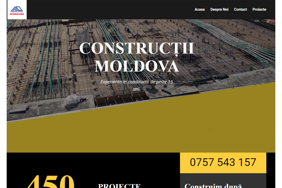 Constructii Moldova - antondalcons 